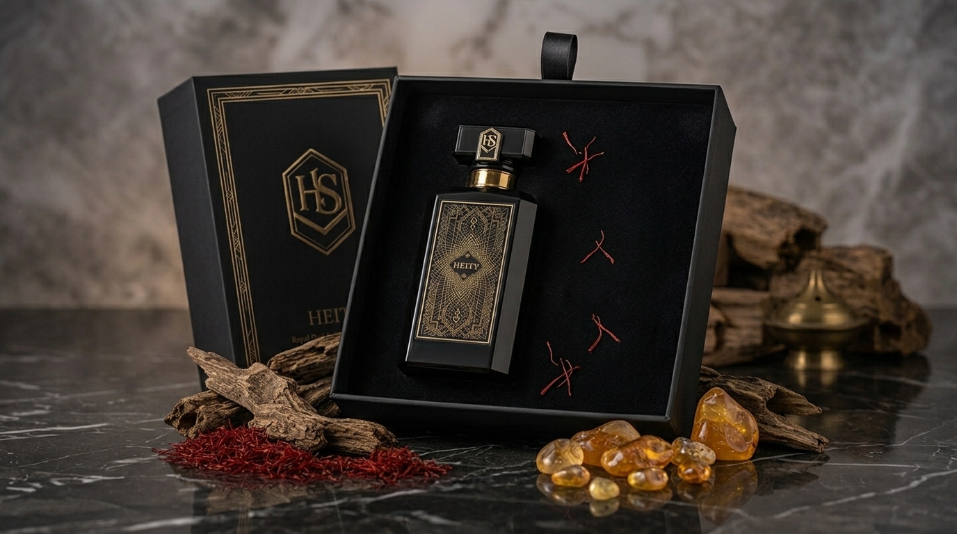 Heity premium gift box, open